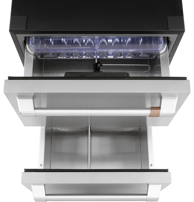 Café™ 5.7 Cu. Ft. Stainless Steel Refrigerator Drawers-2