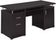 Coaster® Tracy Cappuccino 2-Drawer Computer Desk-0