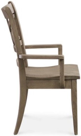 Bassett® Furniture Customizable BenchMade Merrill Oak Dining Arm Chair-1