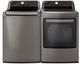 LG 7.3 Cu. Ft. Graphite Steel Front Load Gas Dryer-1