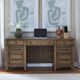Liberty Furniture Carolina Park Amber Brown Junior Executive Credenza-1