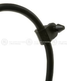 GE® Black Dishwasher Power Cord with Right Angle Plug-3