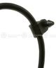 GE® Black Dishwasher Power Cord with Right Angle Plug-3