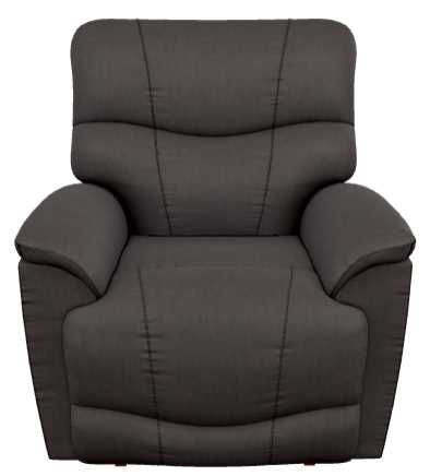 La-Z-Boy® Trouper Walnut Leather Power Rocking Recliner with