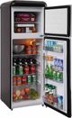 Epic® 22" 7.5 Cu. Ft. Retro Black Top Freezer Refrigerator-2