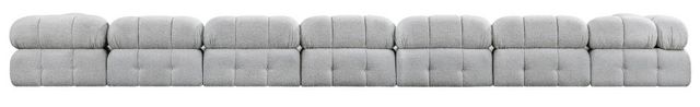 Meridian Furniture Ames 9-Piece Grey Boucle Sectional-1