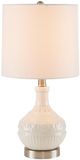 Olliix by 510 Design White Gypsy Table Lamp-1