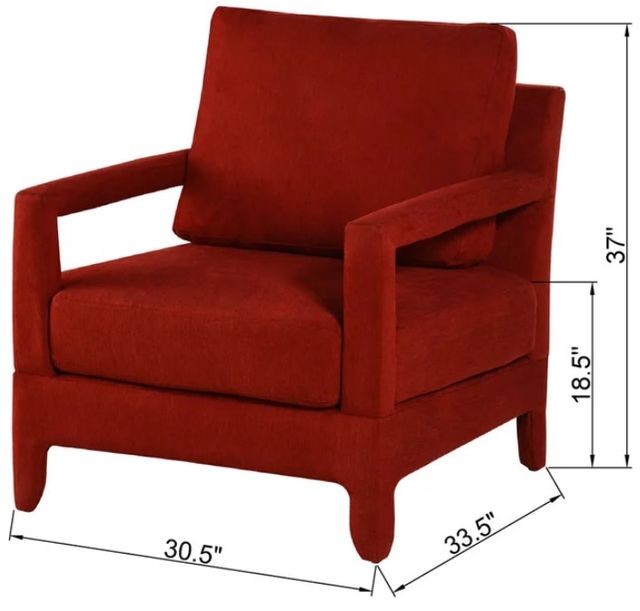 Stylecraft Dann Foley Lifestyle Paprika Chair-2