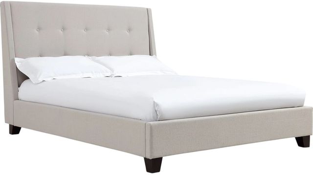 Modus Furniture Madera Putty Full Upholstered Platform Bed-0