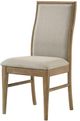 Coaster® Adina Barley/Distressed Light Brown Upholstered Dining Side Chair-2