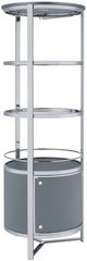 Elements International Lalia Gray Wine Rack-0