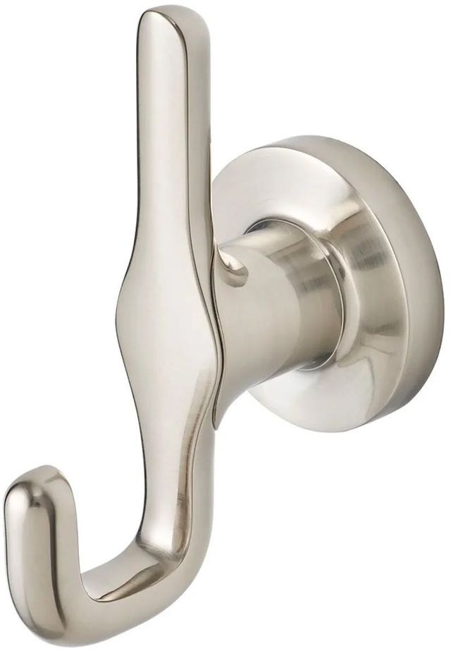 American Standard Studio® S Brushed Nickel Double Robe Hook-2