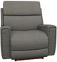 La-Z-Boy® Apollo Blue Gray Leather Power Rocking Recliner with Headrest-0