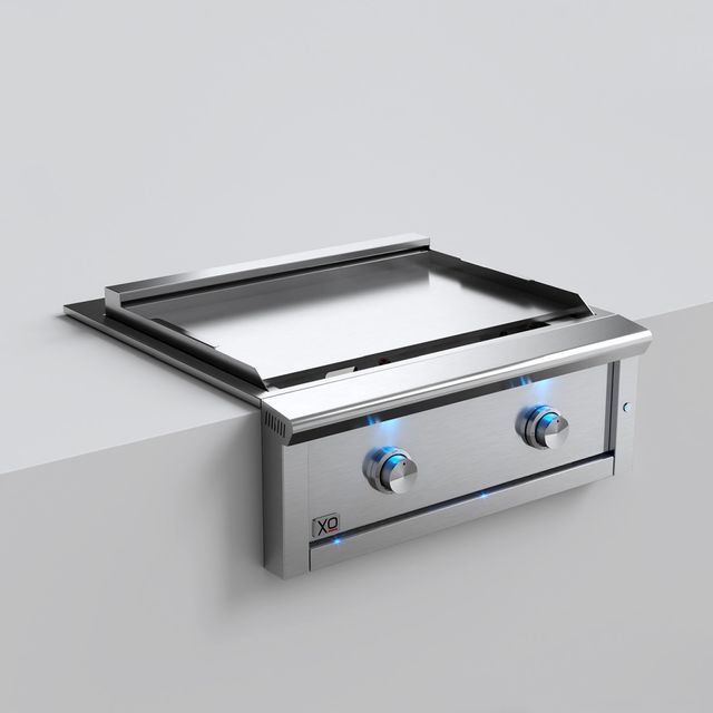 XO 30" Stainless Steel Built In Liquid Propane Griddle-1