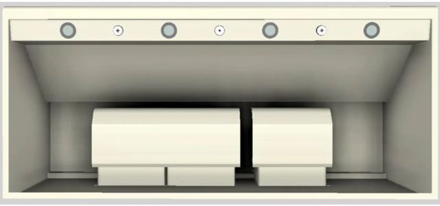 Vent-A-Hood® 54" Biscuit Wall Mounted Range Hood-3