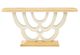 Michael Amini® Camellia Field Caramel Console Table-1