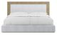 A.R.T. Furniture® Garrison Catalina Parchment/Washed Oak California King Upholstered Panel Bed-2