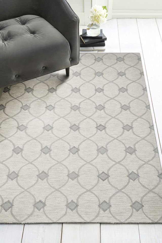 KAS Rugs Gramercy Natural Gibson 5'x7' Rug-2