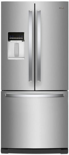 Whirlpool® 30 in. 19.0 Cu. Ft. Fingerprint Resistant Stainless Steel French Door Refrigerator