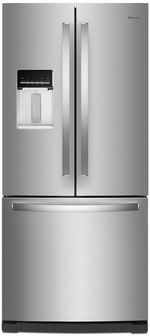 Whirlpool® 30 in. 19.0 Cu. Ft. Fingerprint Resistant Stainless Steel French Door Refrigerator