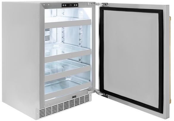 ZLINE Autograph Edition 5.2 Cu. Ft. Stainless Steel Freestanding Beverage Center-3