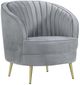 Coaster® Sophia Grey Upholstered Chair-0