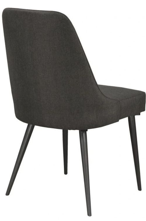 Brassex Inc. Celine 2-Piece Grey Dining Chair Set-1