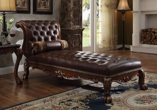 ACME Furniture Dresden Cherry Chaise-1