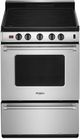 Whirlpool® 24" Stainless Steel Freestanding Electric Range-0