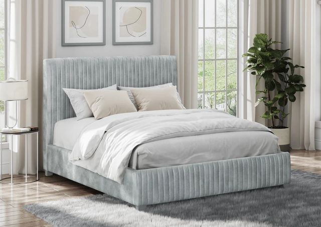 Albany Industries Yellowstone Smoke Queen Panel Bed-1