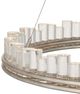 Currey & Company Pleiades Clear/Silver Medium Chandelier-4