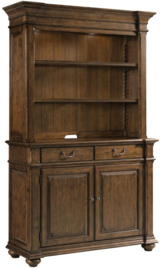 Kincaid® Commonwealth Monte Brown Buffet and Dining Hutch-0