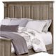Vaughan-Bassett Woodlands Driftwood Mansion Headboard-0