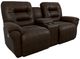 Best® Home Furnishings Customizable Unity Leather Power Reclining Space Saver® Console Loveseat-0