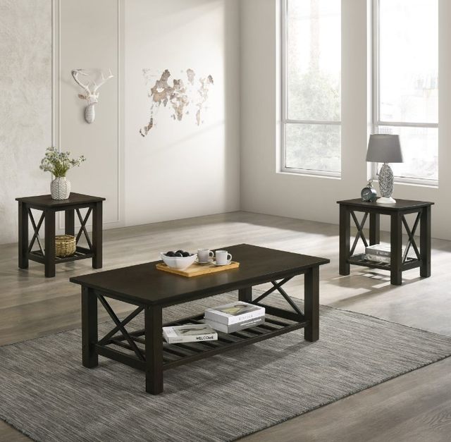 New Classic® Home Furnishings Vesta Espresso Coffee Table-4
