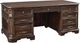 Aspenhome® Sheffield Brown Executive Desk Top-1
