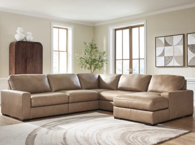 Benchcraft® Veronella 5-Piece Sahara Right-Arm Facing Sectional and Chaise-2