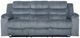 New Classic® Home Furnishings Willow Gray Manual Dual Reclining Sofa-2