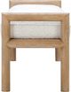 Modus Furniture Dorsey Granola/Ricotta Upholstered Bench-3