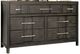 Furniture of America® Berenice Gray Dresser-0