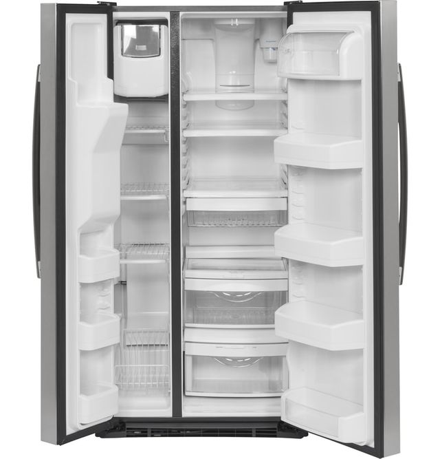 Crosley® 33 in. 23.2 Cu. Ft. Stainless Steel Side by Side Refrigerator-1
