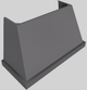 Vent-A-Hood® Designer Series 54" Gunsmoke Wall Mounted Range Hood-4