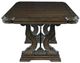 Signature Design by Ashley® Maylee Dark Brown Dining Table-3