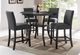 New Classic® Home Furnishings Crispin 2-Piece Granite Bar Chair Set-5