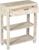 Jofran Inc. Global Archive Reynolds White Wash Accent Table-3