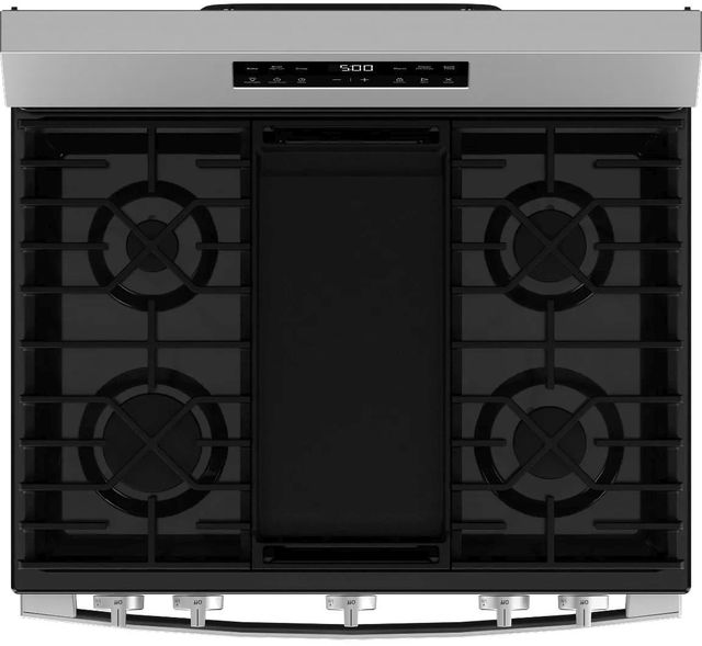 GE® 500 Series 30" Stainless Steel Freestanding Gas Range-1