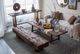 A & B Home Levin Brown Coffee Table-4