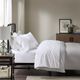 Olliix by Madison Park 4 Piece White California King Peached Percale Cotton Sheet Set-4