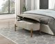 Homelegance® Mavis Taupe Lift-Top Storage Bench-1