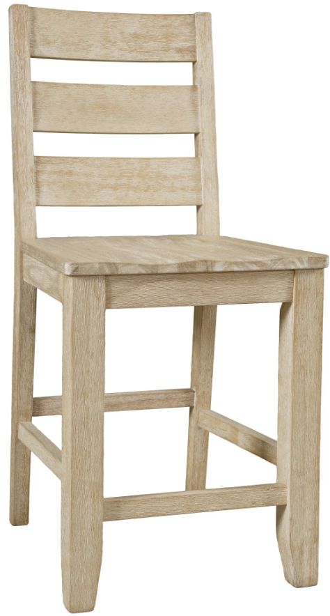 Jofran Inc. Sierrafina 7-Piece Almond 72" Counter Table Set -1